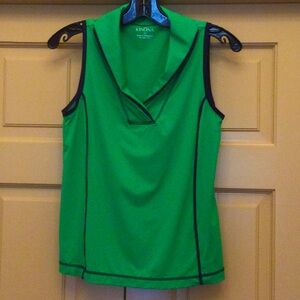 Kinona Green Sleeveless Women's Top